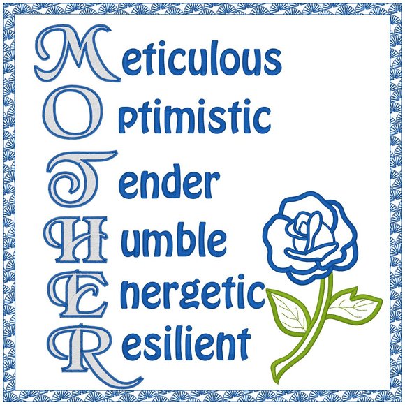 Mother's Day Gift Pillow Cover- Embroidered & Personalized Throw Pillow Cover. - Picture 8 of 13